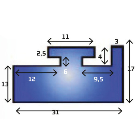 ŚLIZG SNO-X 84-0234-15 84-0234-15 #62549
