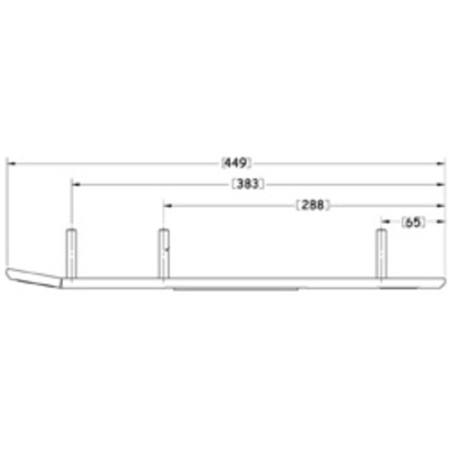 SZYNA KIEROWNICZA SNO-X 881-4428 881-4428 #62757