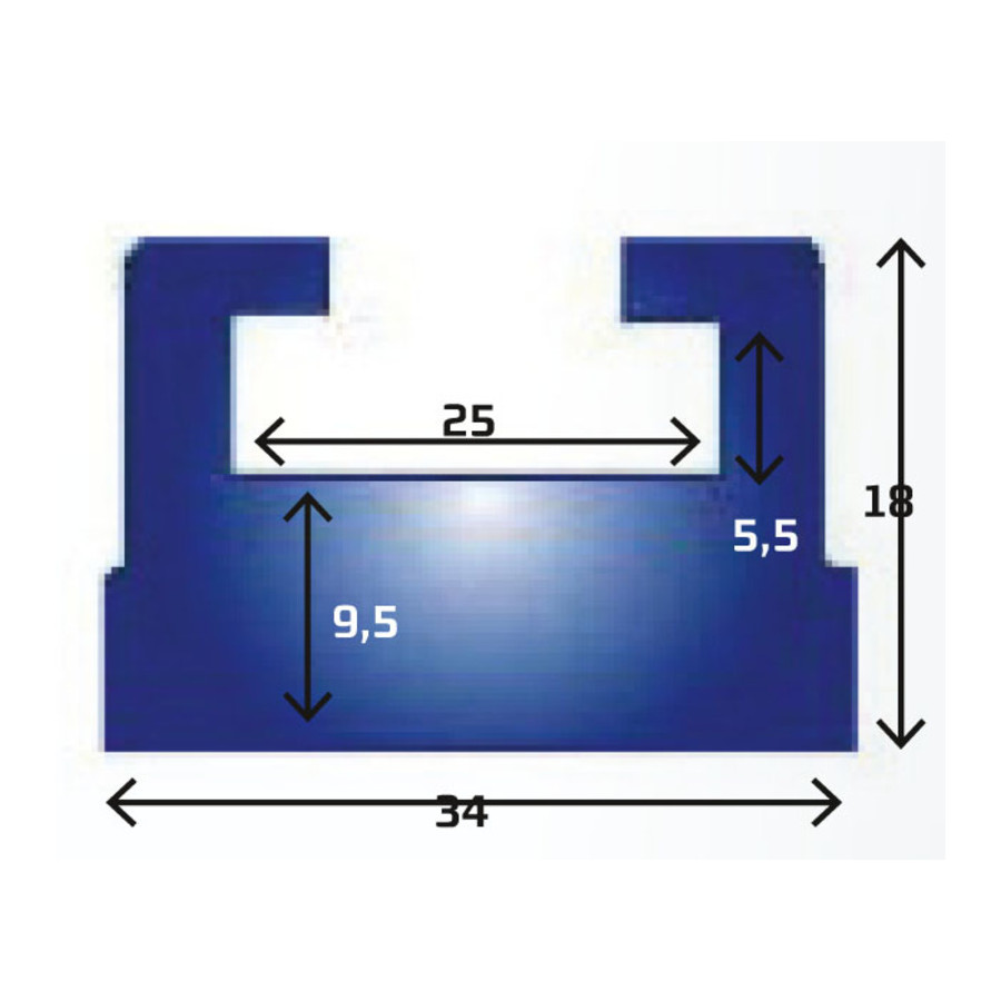 ŚLIZG SNO-X 84-0244-10 84-0244-10 #62556