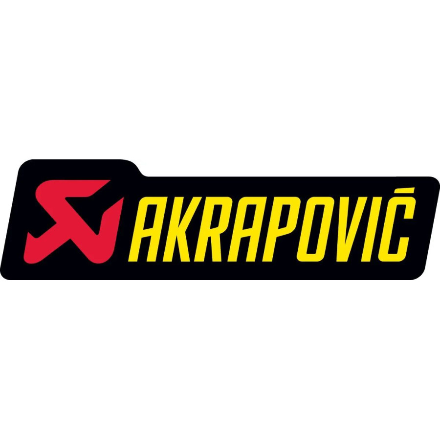 Naklejka AKRAPOVIC 90 X 27 MM