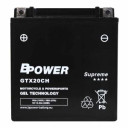 AKUMULATOR TUBORG YTX20CH-BS 18.9Ah 280A ŻELOWY