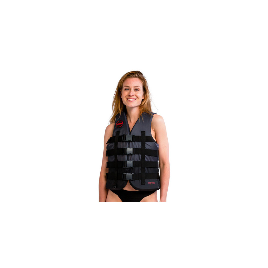 Kamizelka neoprenowa JOBE BUCKLE BLACK 4XL