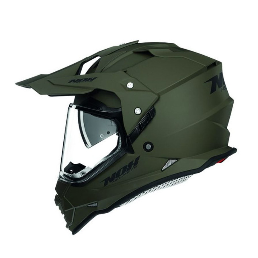 Kask NOX Duosport N312zielony mat khaki S