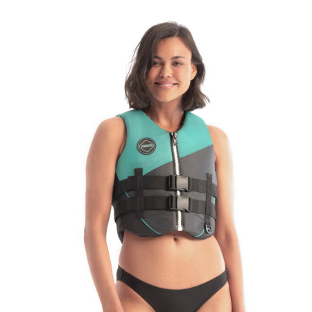 Kamizelka nylonowa damska JOBE VINTAGE TEAL L