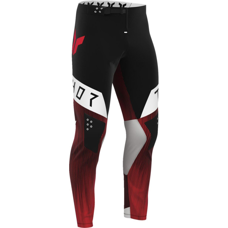 Spodnie THOR SPORTMODE VANISH BK/RD 28