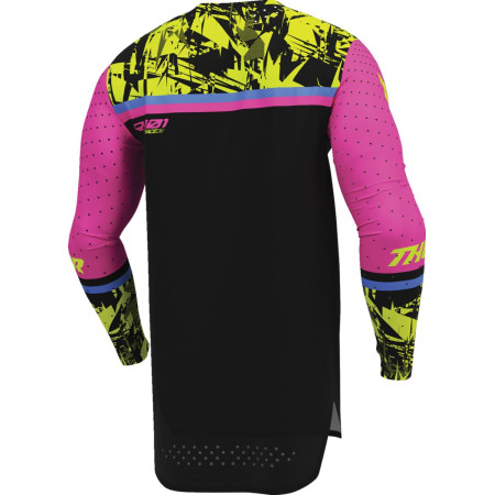 Bluza THOR SPORTMODE PUNKD BK/FU S