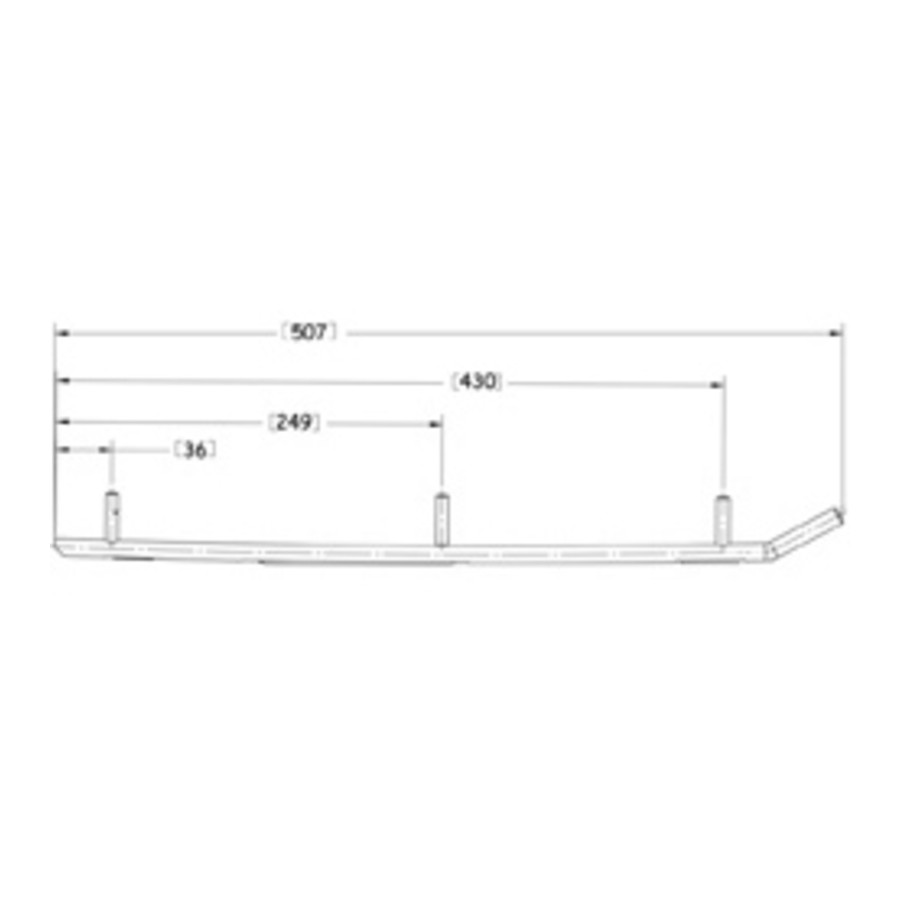 SZYNA KIEROWNICZA SNO-X 881-4617 881-4617 #62769