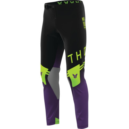 Spodnie THOR SPORTMODE GEO BLACK/PURPLE 30
