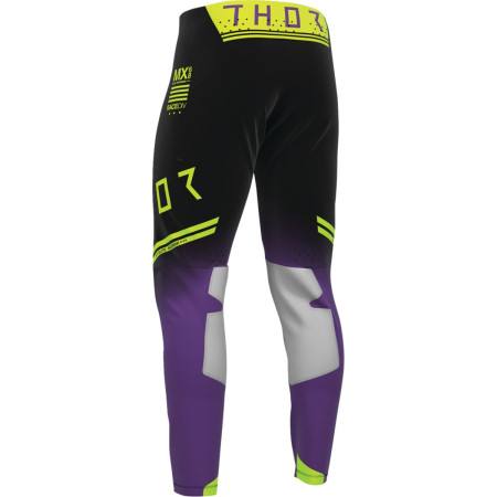 Spodnie THOR SPORTMODE GEO BLACK/PURPLE 30