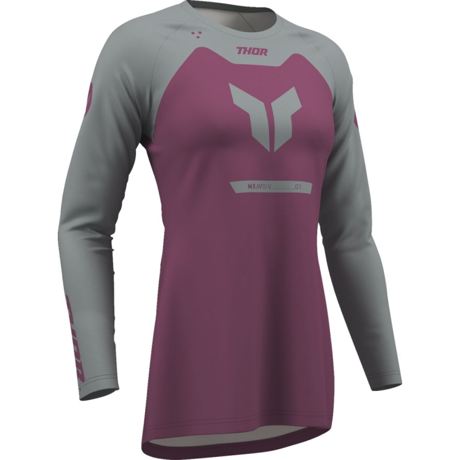 Bluza damska THOR WMN RIDEMODE MENACE PU/GY XL