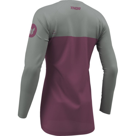 Bluza damska THOR WMN RIDEMODE MENACE PU/GY XL