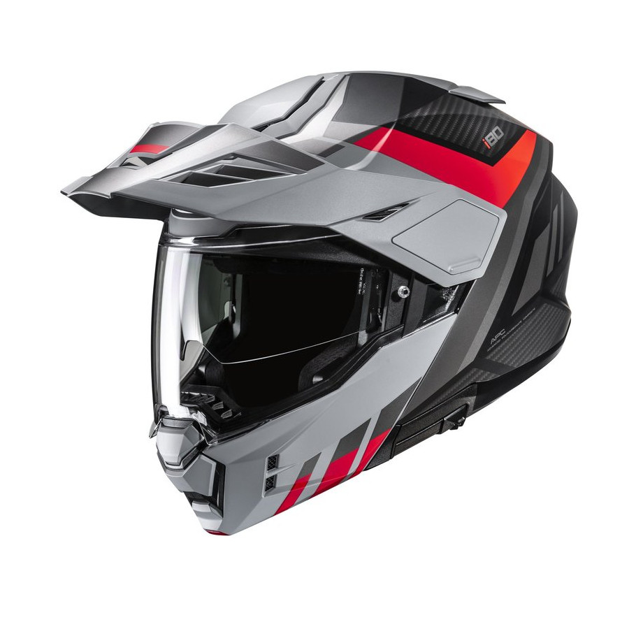 Kask HJC I80 Imes Gray/Black/Red MC1SF, XL