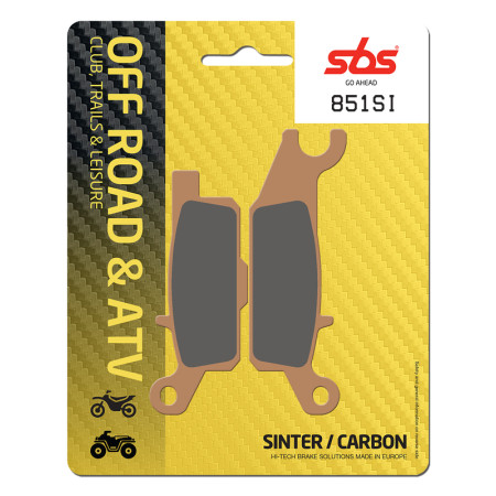Klocki hamulcowe SBS SINTER YAMAHA GRIZZLY 550