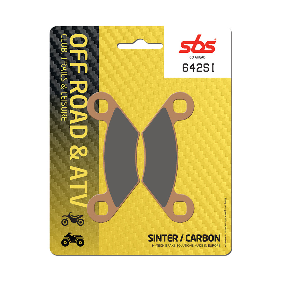 Klocki hamulcowe SBS SINTER POLARIS OUTLAW 450