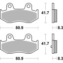 Klocki hamulcowe SBS CERAMIC 