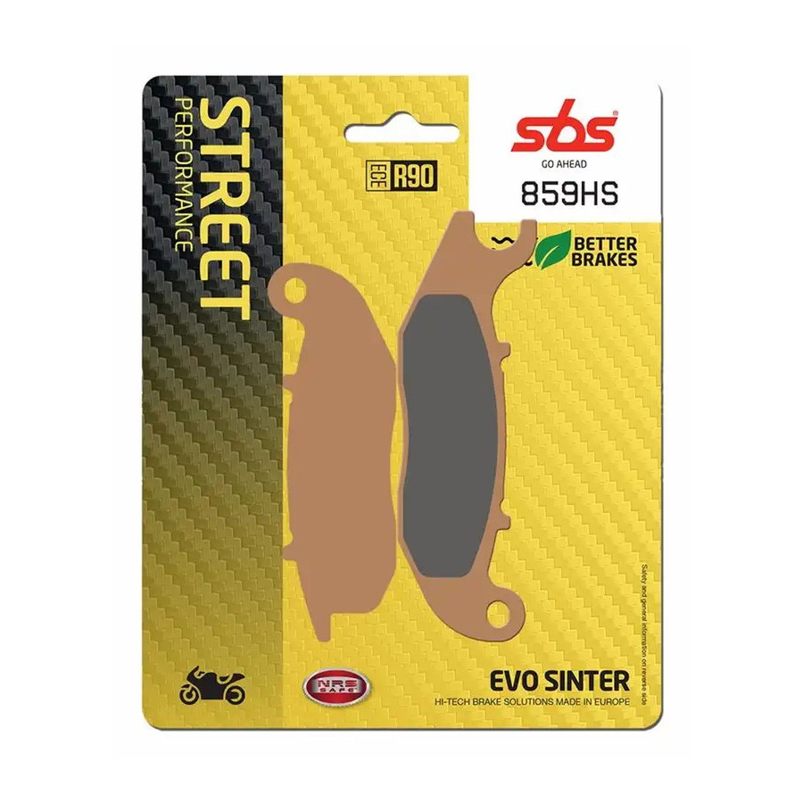 Klocki hamulcowe SBS SINTER DERBI MULHACEN 125