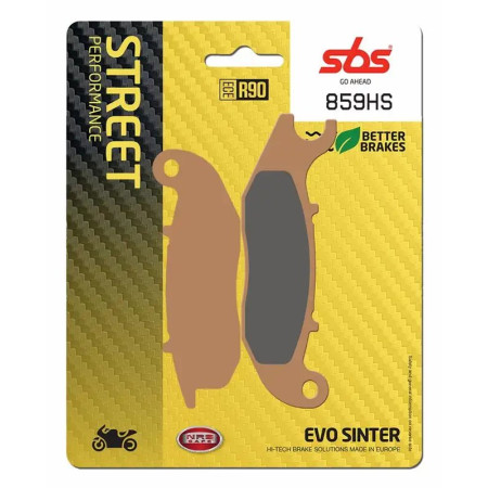 Klocki hamulcowe SBS SINTER DERBI MULHACEN 125