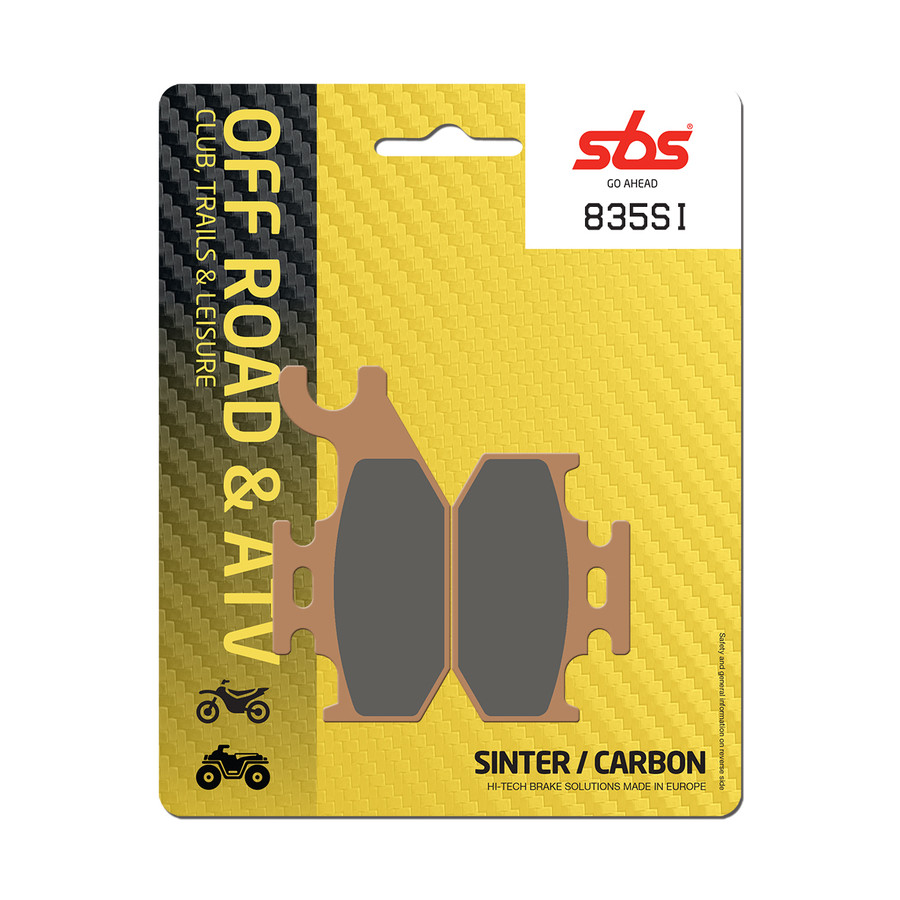 Klocki hamulcowe SBS SINTER SUZUKI KING QUAD 400F