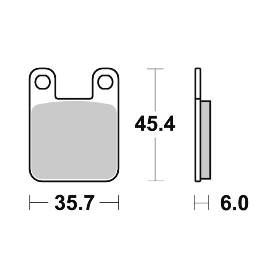 Klocki hamulcowe SBS SINTER BETA EVO 80
