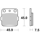 Klocki hamulcowe SBS CARBON SILVER 
