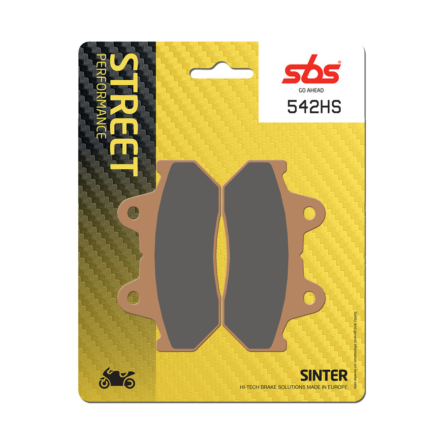 Klocki hamulcowe SBS SINTER HONDA XL600V TRANSALP