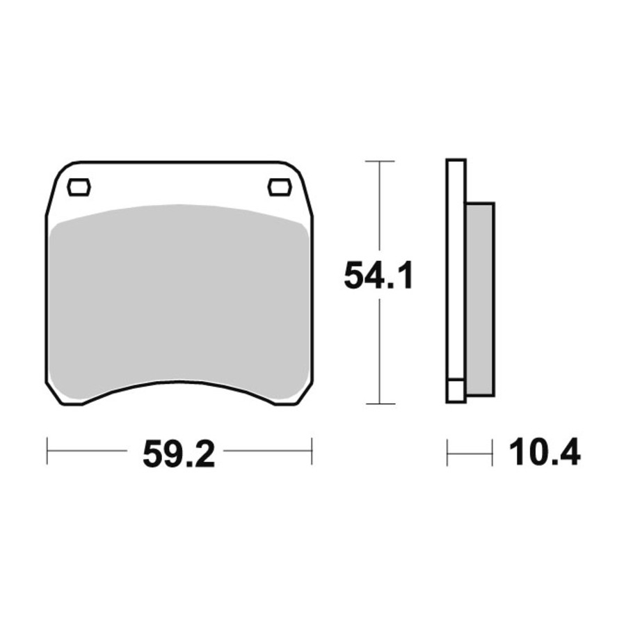 Klocki hamulcowe SBS DUAL TECH 