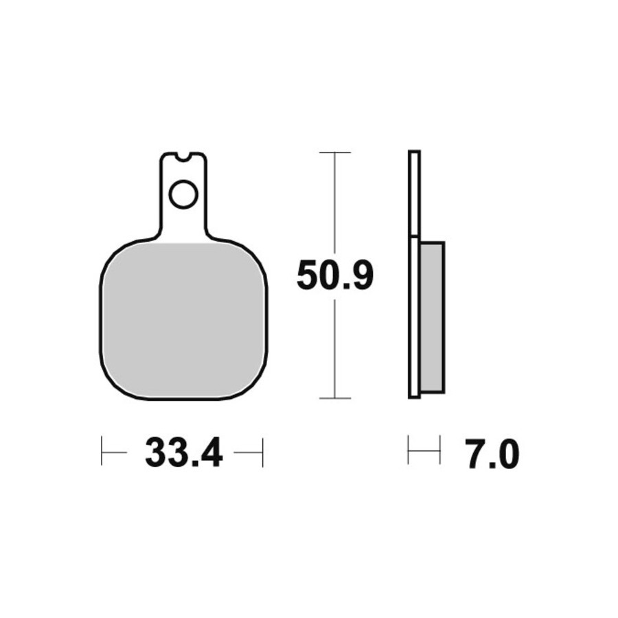 Klocki hamulcowe SBS CERAMIC 