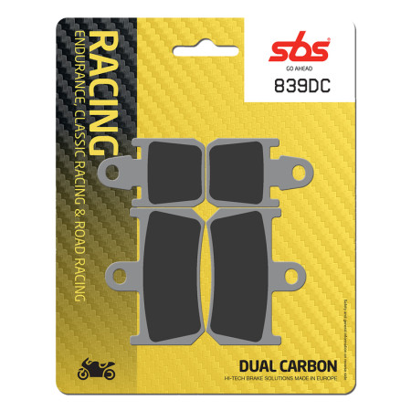 Klocki hamulcowe SBS DUAL CARBON 