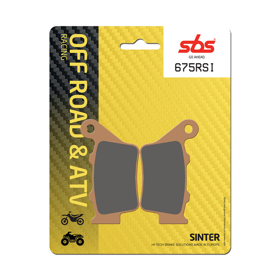 Klocki hamulcowe SBS SINTER RACING HUSABERG FC501