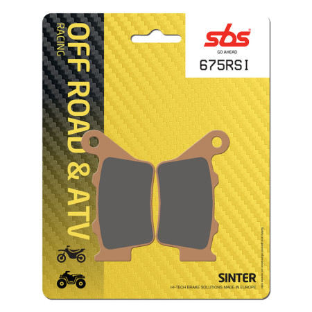 Klocki hamulcowe SBS SINTER RACING HUSABERG FC501