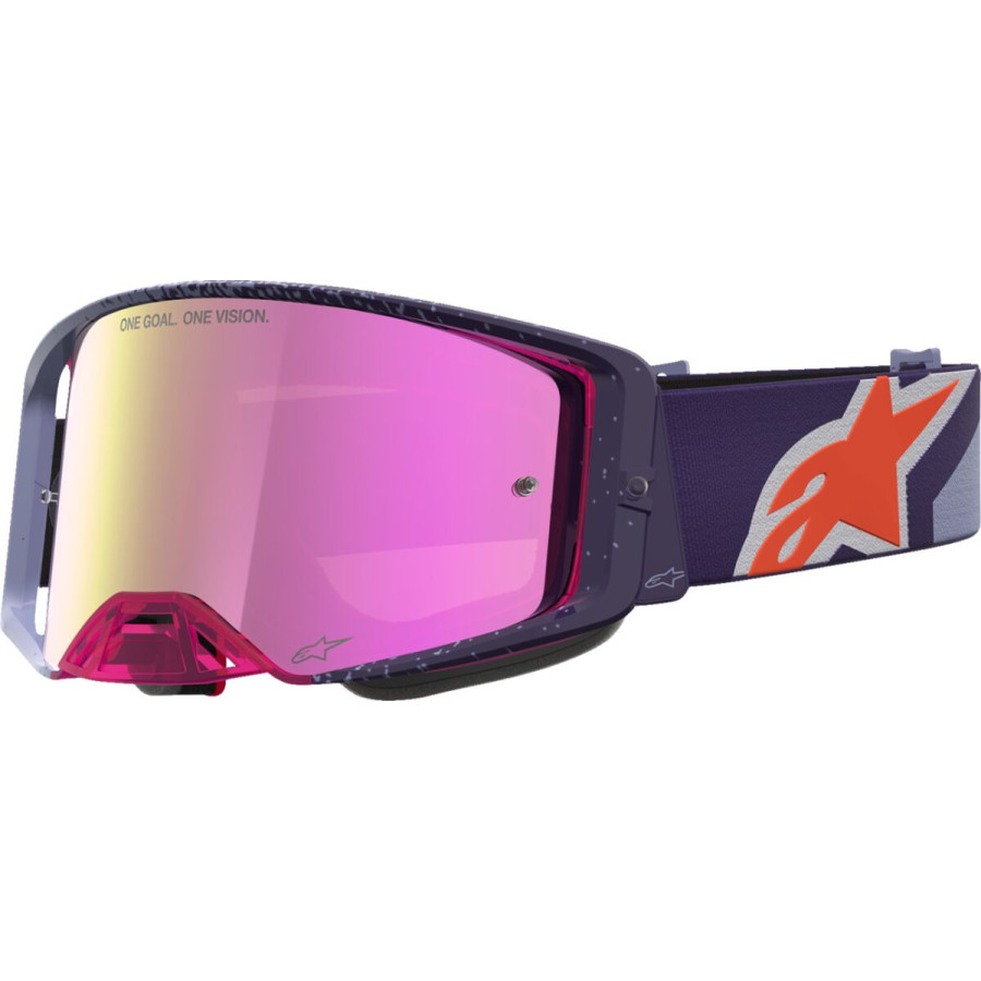 Gogle ALPINESTARS SUPERTECH HITEN PU/RD PINK