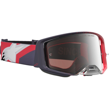 Gogle ALPINESTARS SUPERTECH HITEN BK/RD SILVER