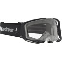 Gogle ALPINESTARS VISION 8 AMBER BLK/SLV CLEAR