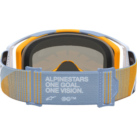 Gogle ALPINESTARS VISION 8 MAVEN BL/OR SILVER