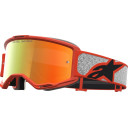 Gogle ALPINESTARS VISION 5 RORA SIL/OR RED