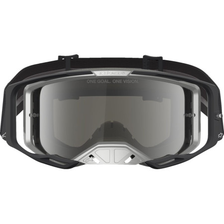 Gogle ALPINESTARS VISION 8 AMBER BK/SLV SILVER
