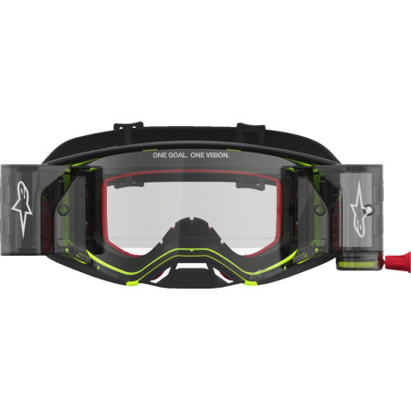 Gogle ALPINESTARS SUPERTECH FIRMA BLK/YLW CLEAR