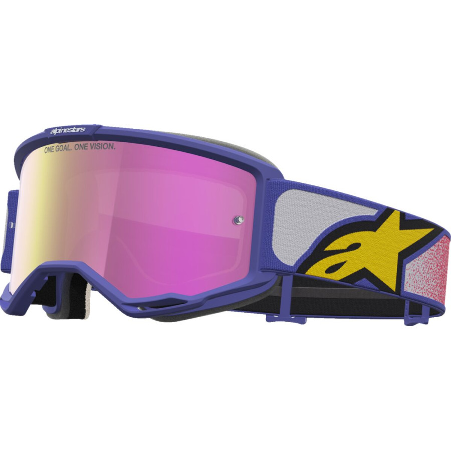 Gogle ALPINESTARS VISION 5 DRAG RD/PU PINK