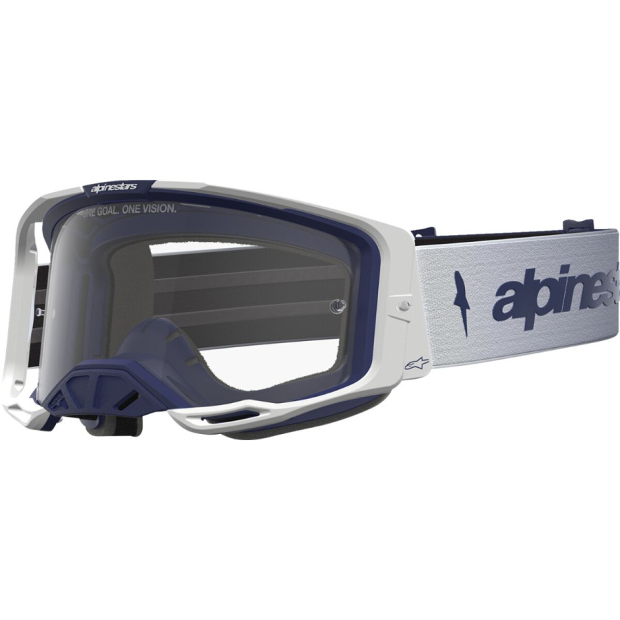 Gogle ALPINESTARS VISION 8 AMBER WH/NV CLEAR
