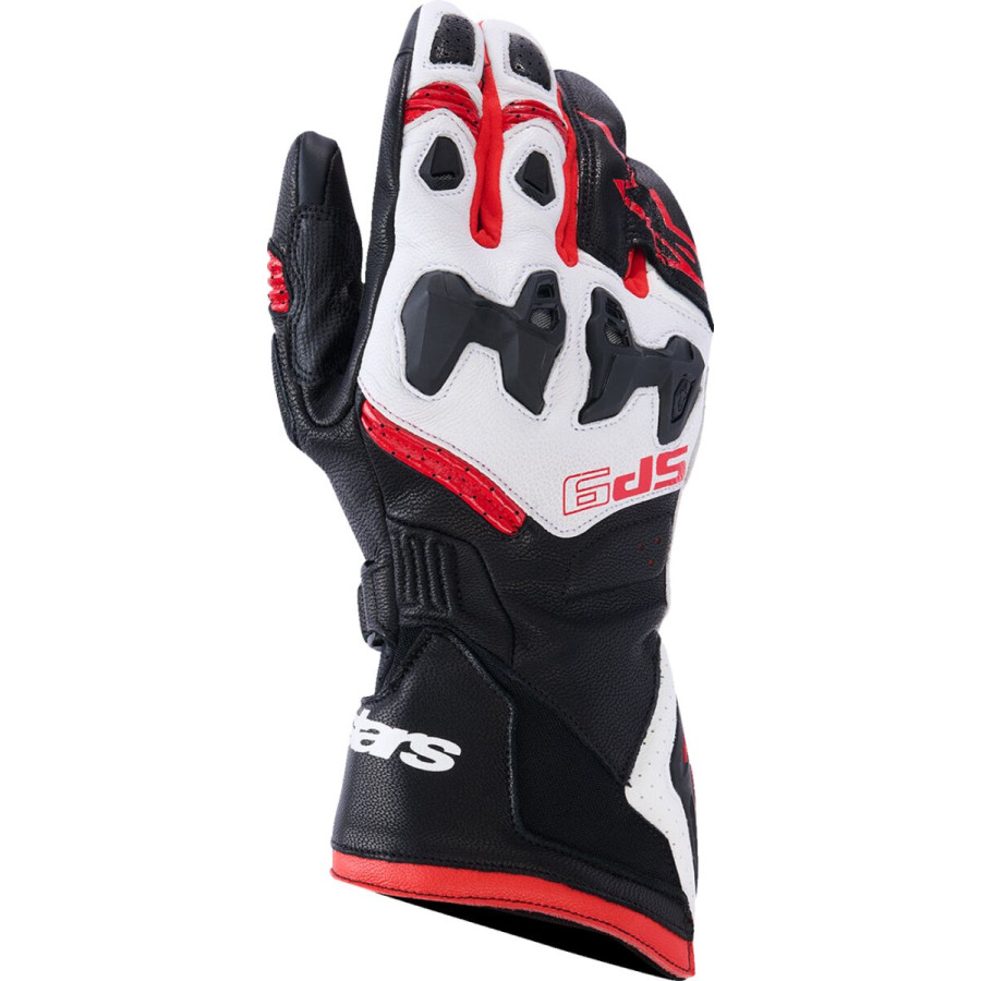 Rękawice ALPINESTARS SP-9 BLACK/WHITE/RED