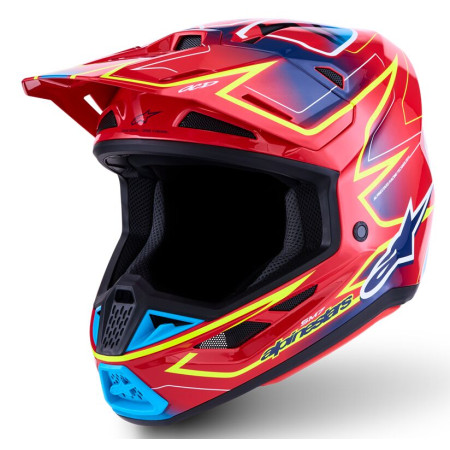 Kask ALPINESTARS S-M7 CAST RD/YL/BL