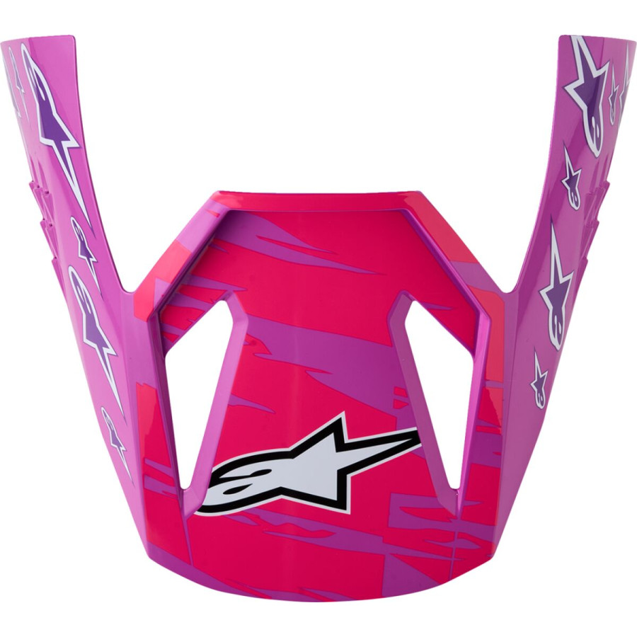 Daszek kasku dziecięcego ALPINESTARS S-M3 PU/WH/PK