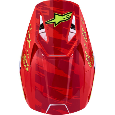 Kask dziecięcy ALPINESTARS YOUTH S-M3 RD/WH/BL
