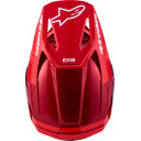 Kask ALPINESTARS S-M3 RADIUM RED/WHITE