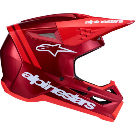 Kask ALPINESTARS S-M3 RADIUM RED/WHITE