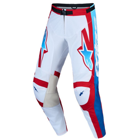 Spodnie ALPINESTARS RACER HUNT WH/RD/BL