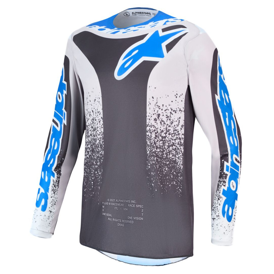 Bluza ALPINESTARS FLUID DRAG GY/LI/BL