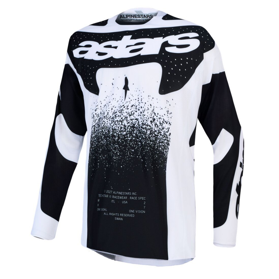 Bluza ALPINESTARS TECHSTAR SWAN WH/BLK