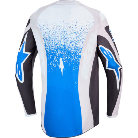 Bluza ALPINESTARS YTH FLUID DRAG GY/LI/BL