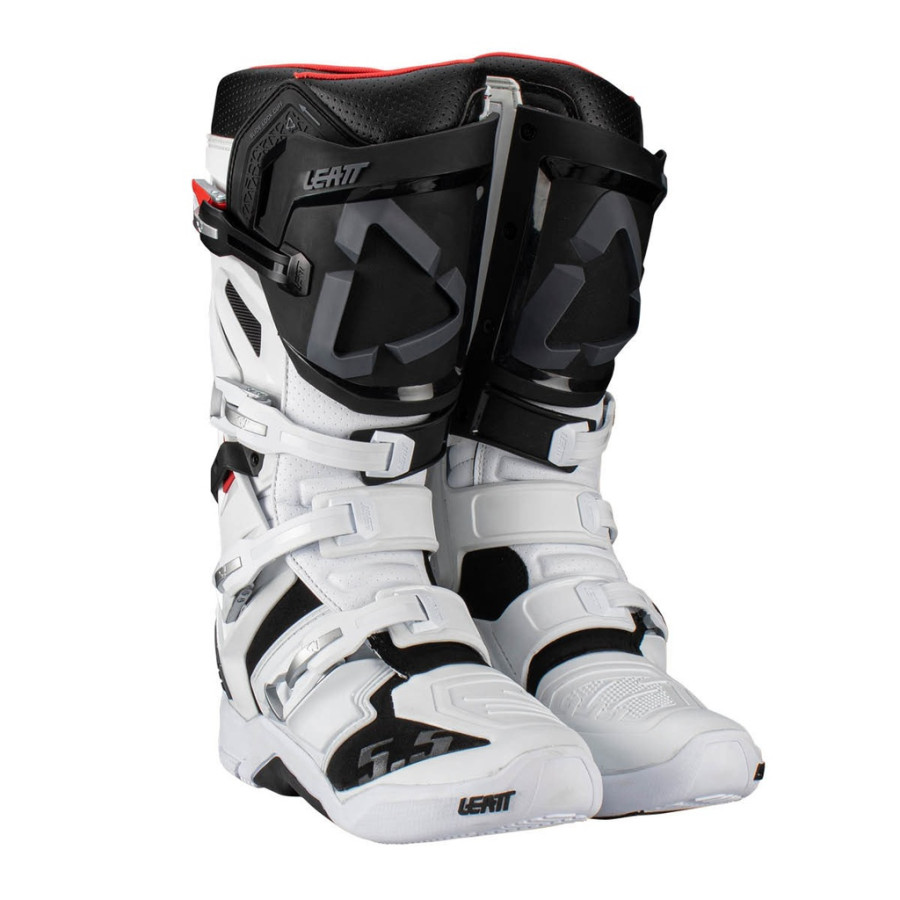 Buty motocrossowe LEATT FlexLock 5.5 white